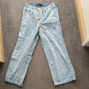 Gap high rise wide leg pants